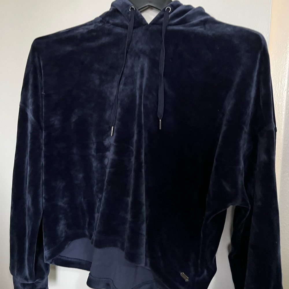 DKNY velour hoodie